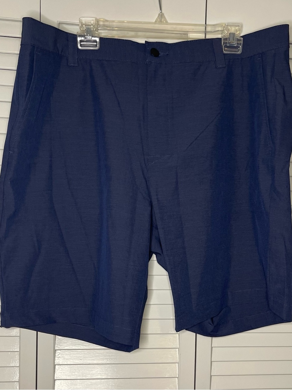 Banana Republic Navy Blue Comfort Flat Front Men's Shorts